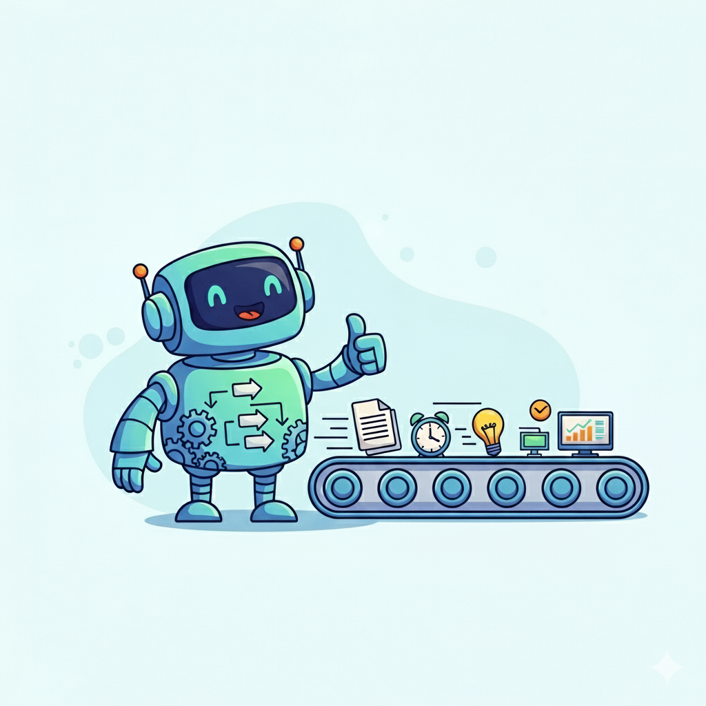 Robot processing workflow - after